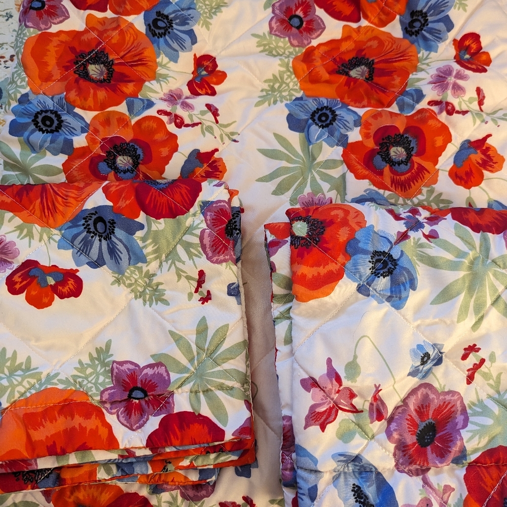 King Sized Quilt with 2 Shams